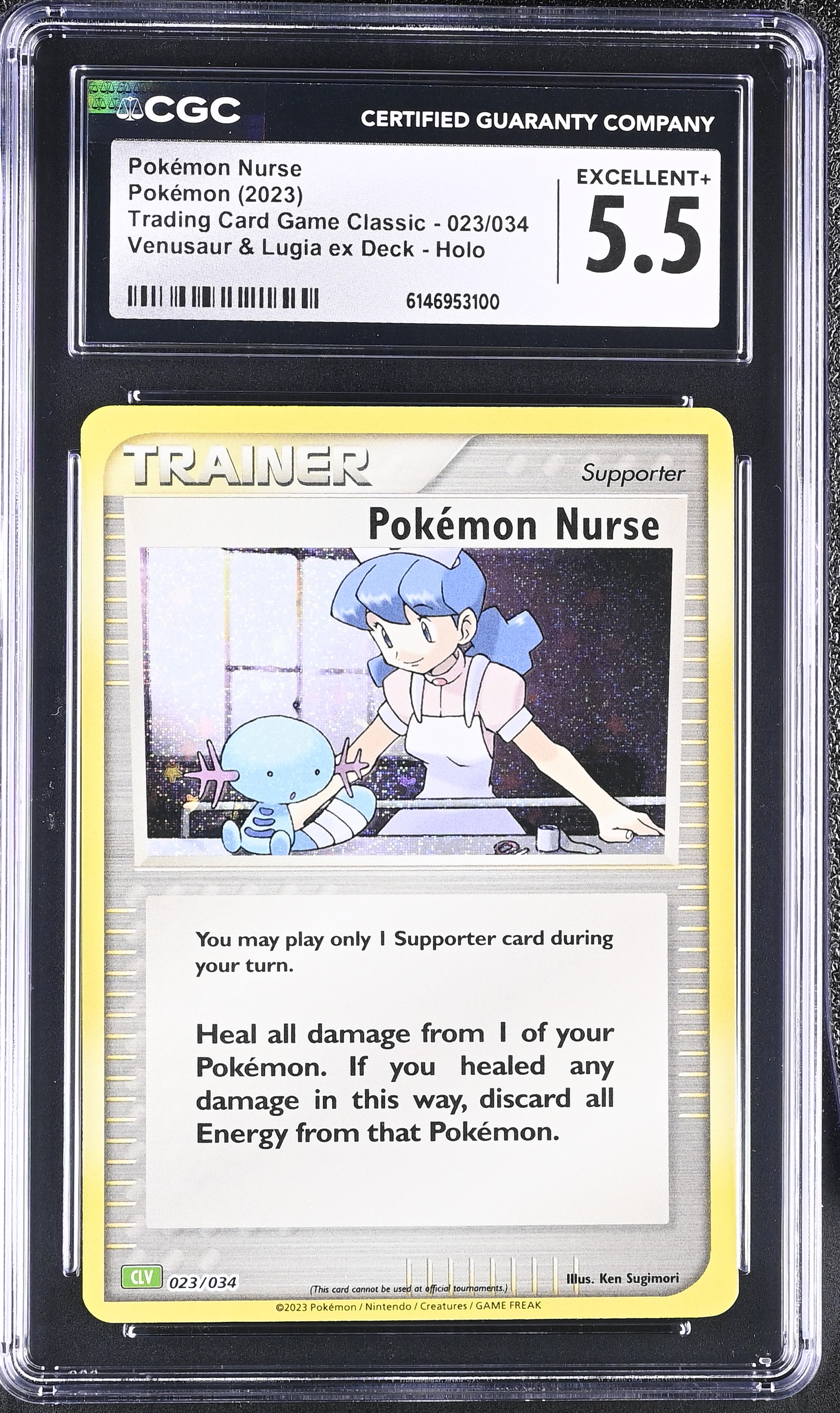 2023 Pokemon Trading Card Game Classic Pokemon Nurse Venusaur & Lugia ex Deck Holo English