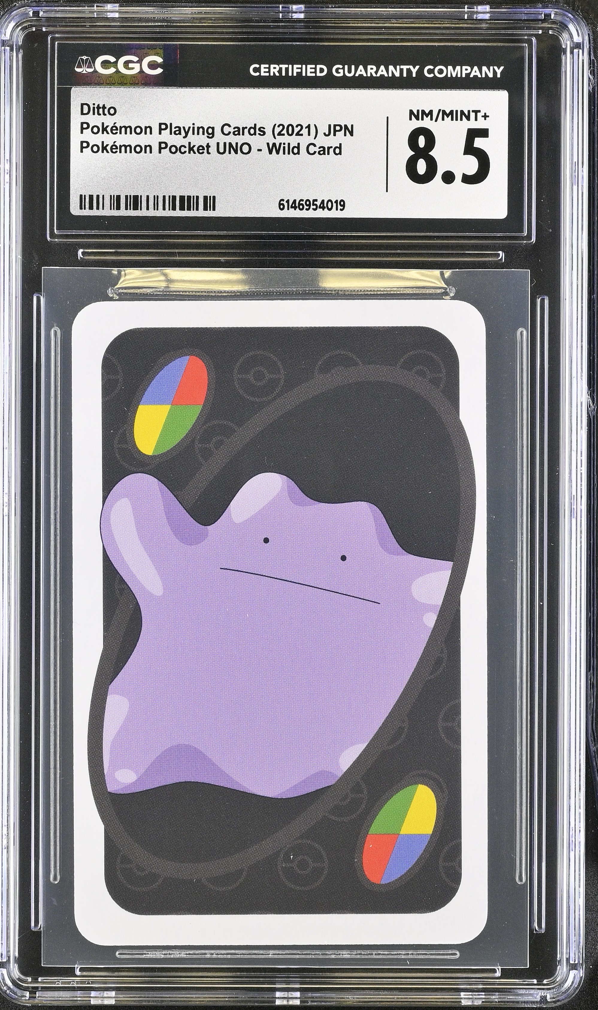 2021 Pokemon Playing Cards Pokemon Pocket UNO Ditto JPN