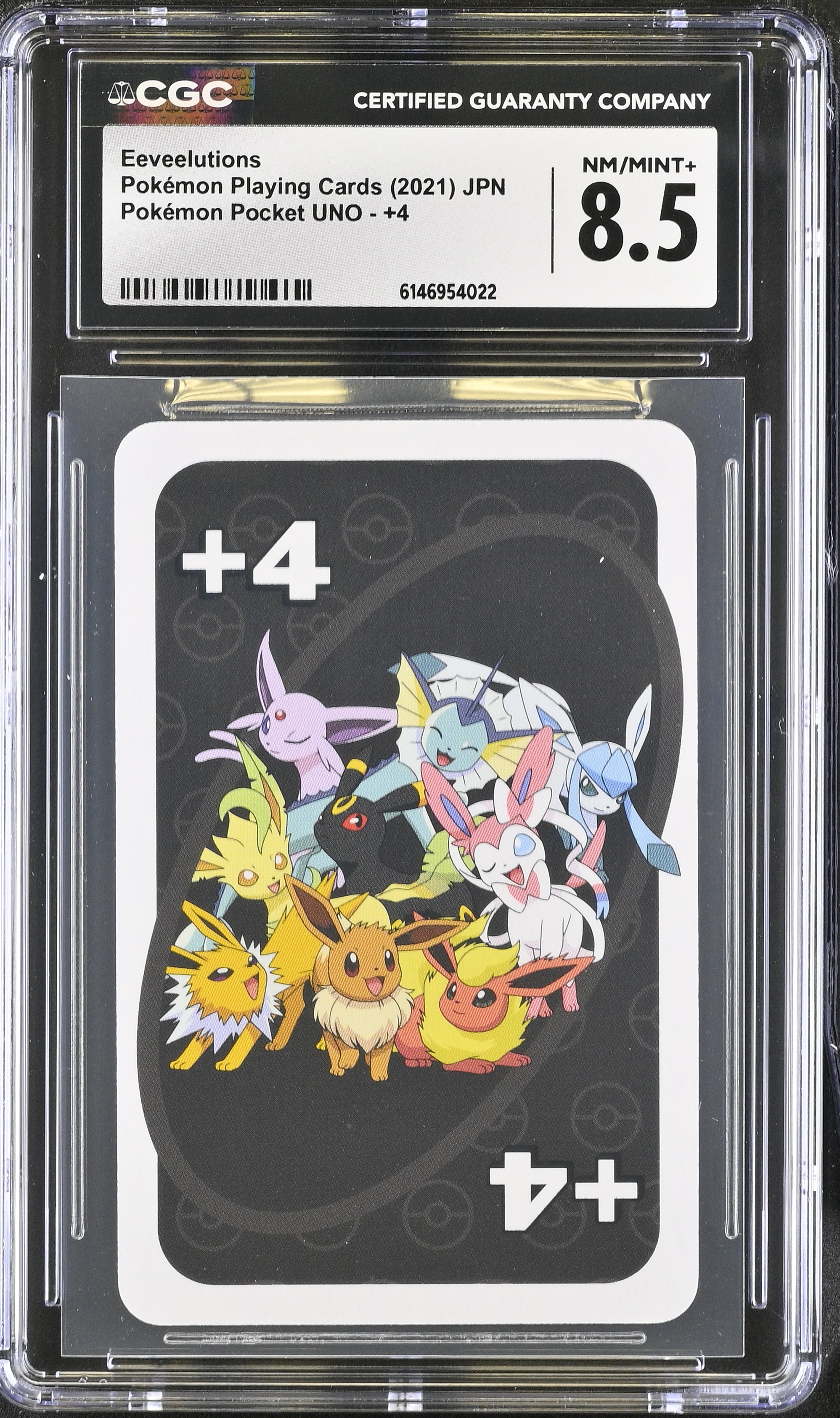 2021 Pokemon Playing Cards Pokemon Pocket UNO Eeveelutions JPN