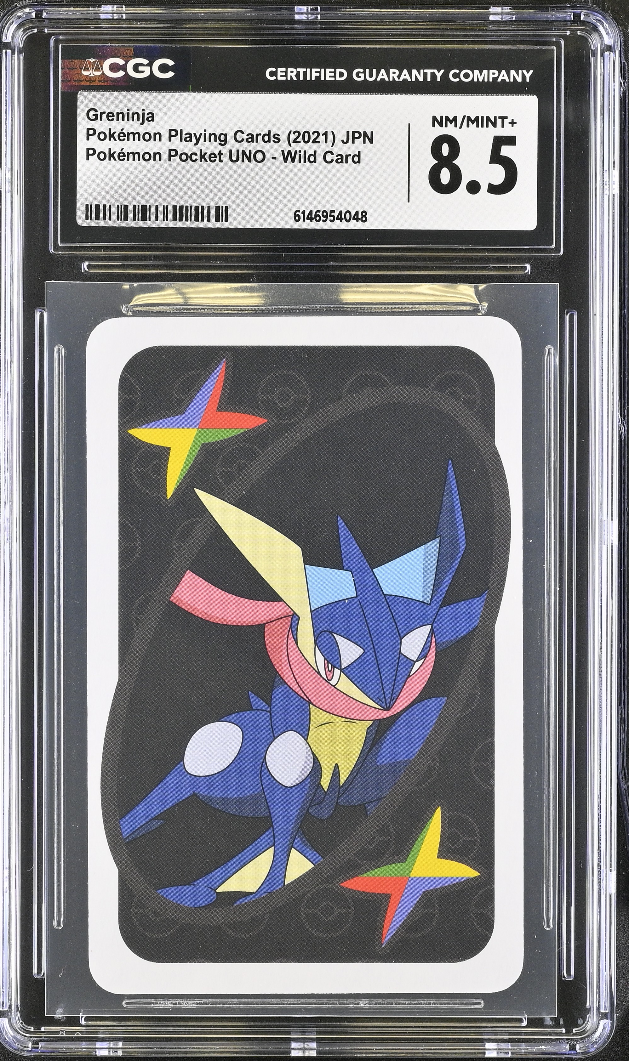 2021 Pokemon Playing Cards Pokemon Pocket UNO Greninja JPN