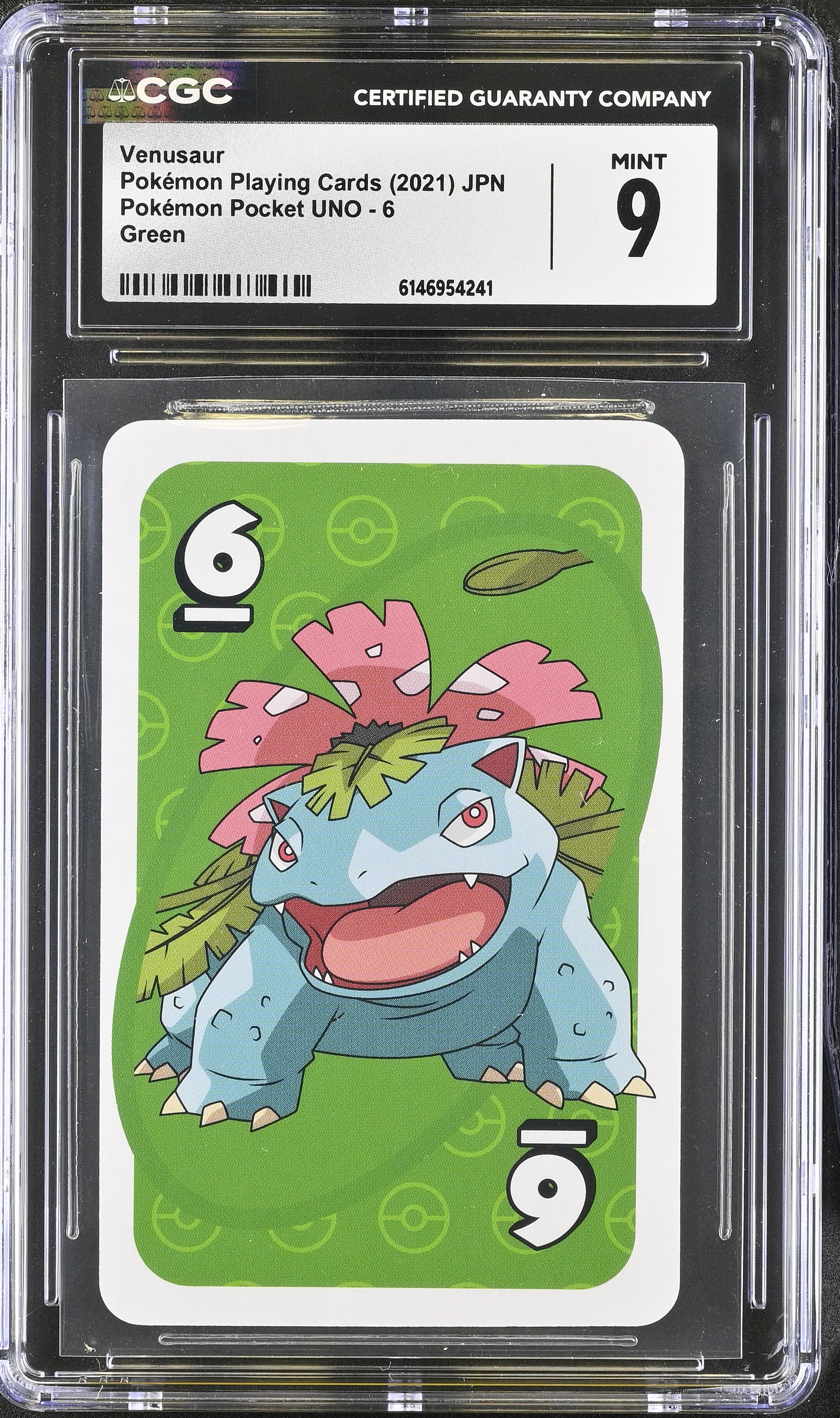 2021 Pokemon Playing Cards Pokemon Pocket UNO Venusaur Green JPN