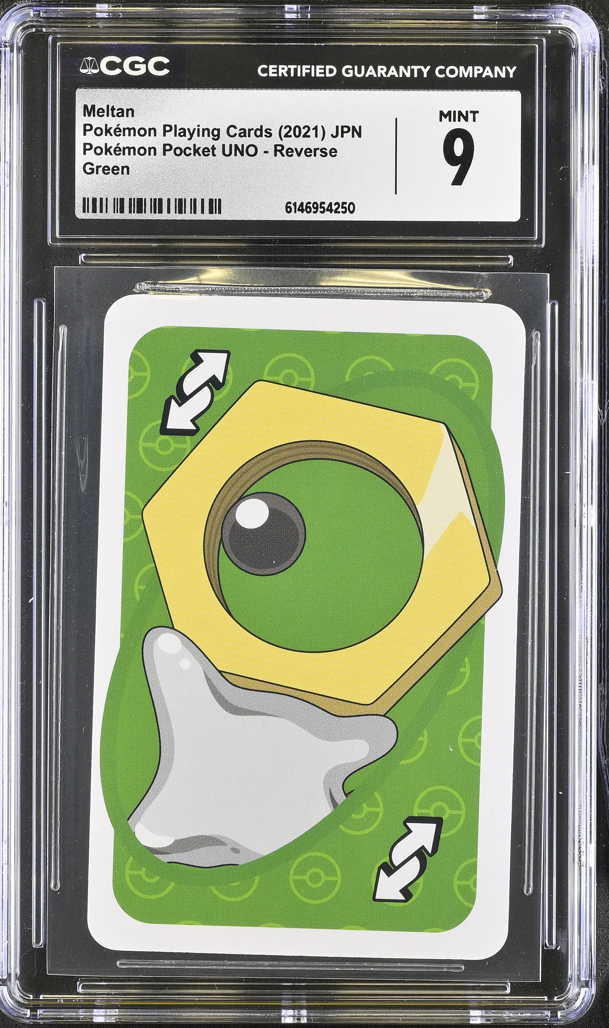 2021 Pokemon Playing Cards Pokemon Pocket UNO Meltan Green JPN