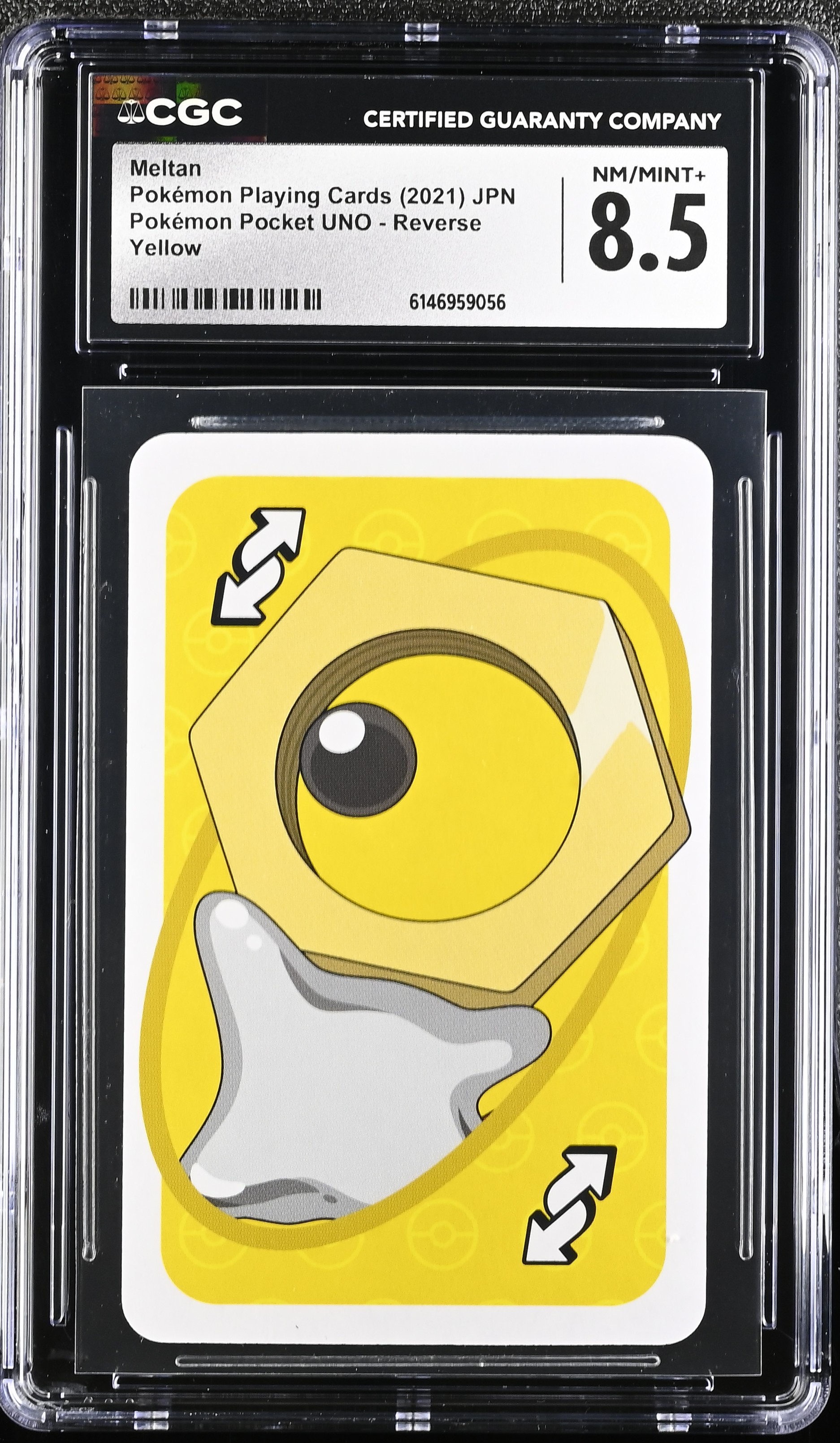 2021 Pokemon Playing Cards Pokemon Pocket UNO Meltan Yellow JPN