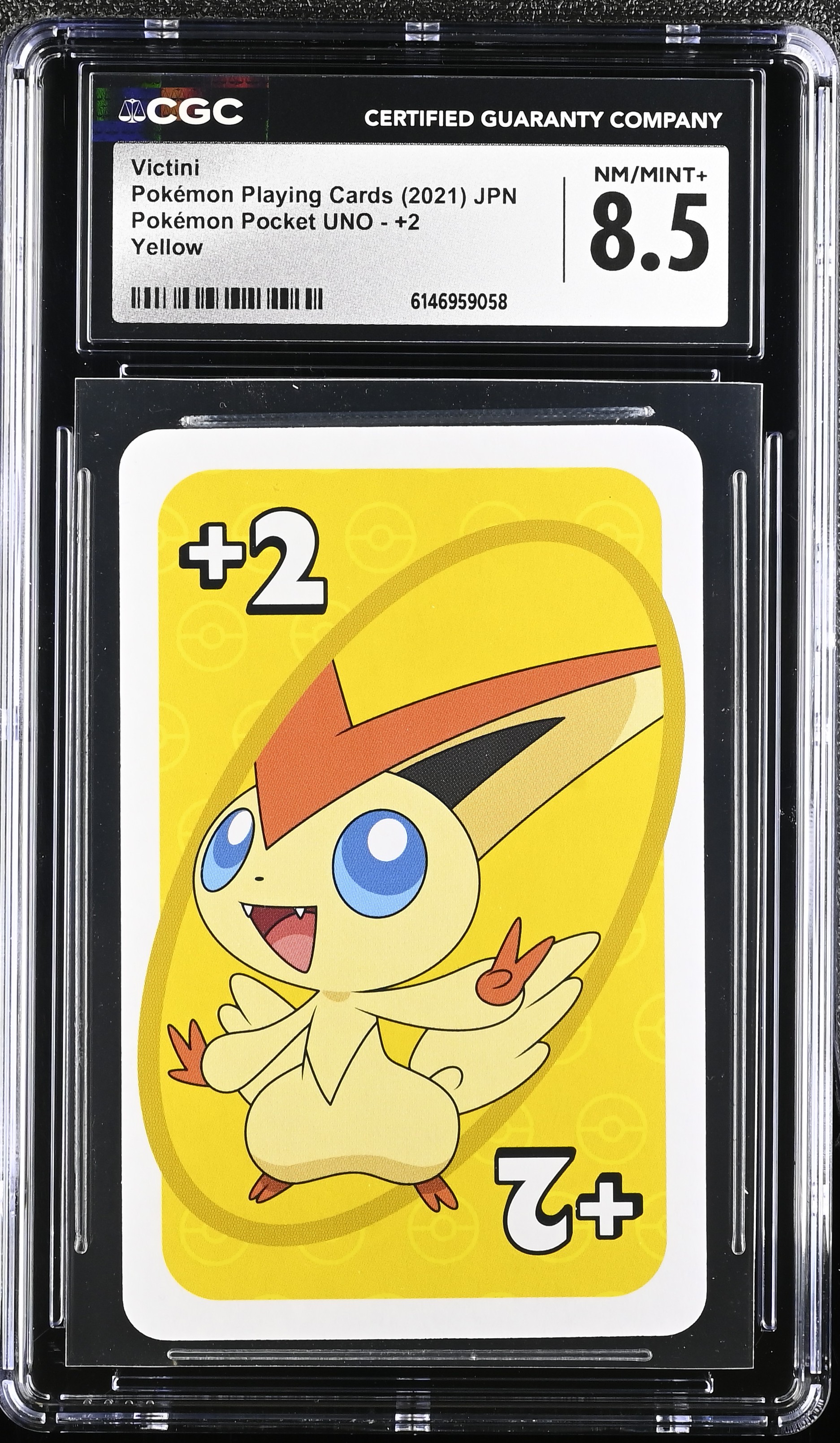2021 Pokemon Playing Cards Pokemon Pocket UNO Victini Yellow JPN