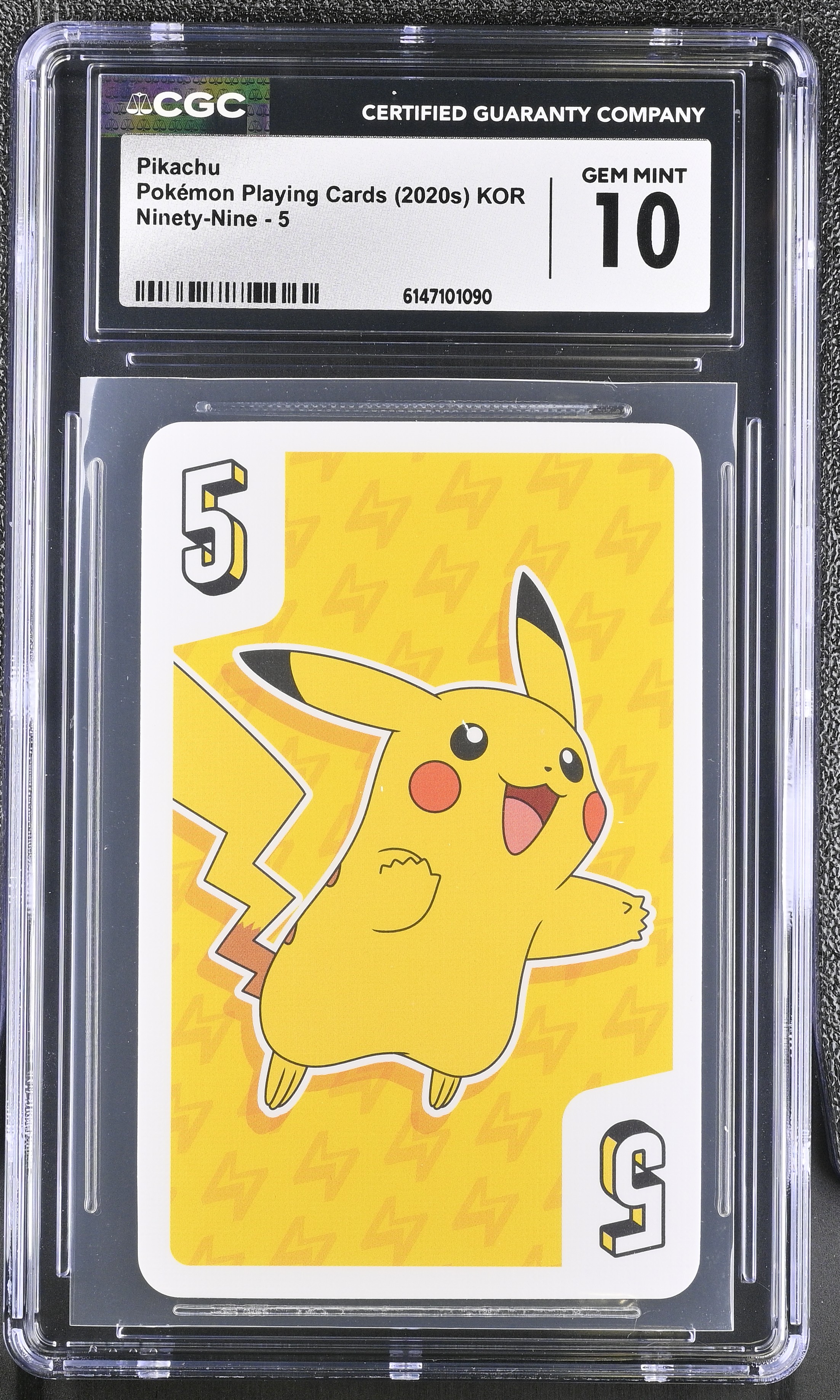 2020 Pokemon Playing Cards Ninety-Nine Pikachu KOR
