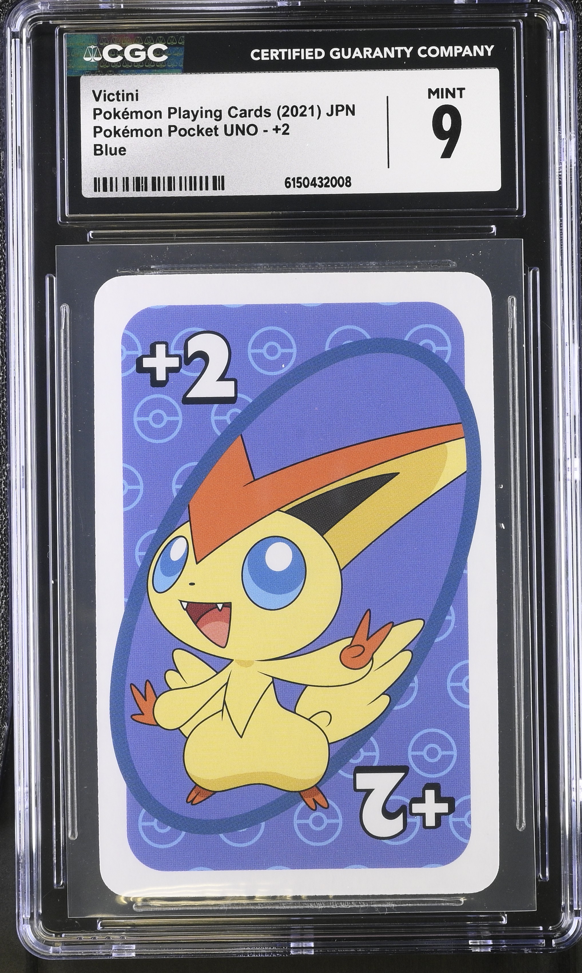 2021 Pokemon Playing Cards Pokemon Pocket UNO Victini Blue JPN