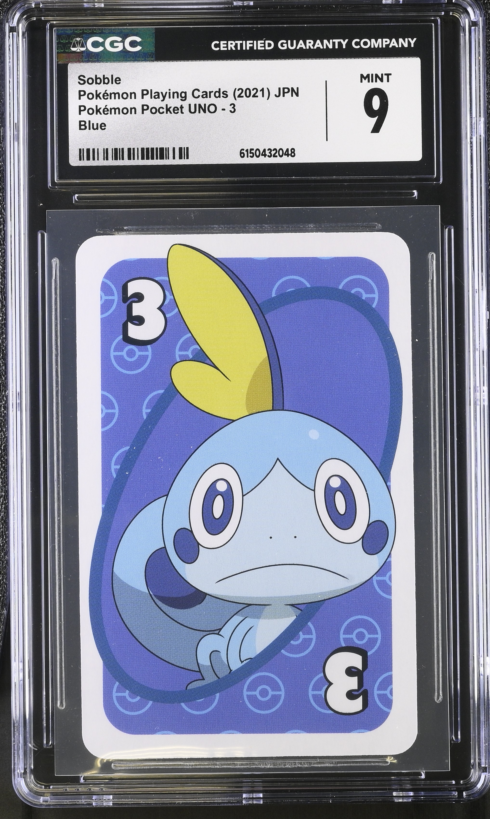 2021 Pokémon Playing Cards Pok^mon Pocket UNO Sobble Blue JPN