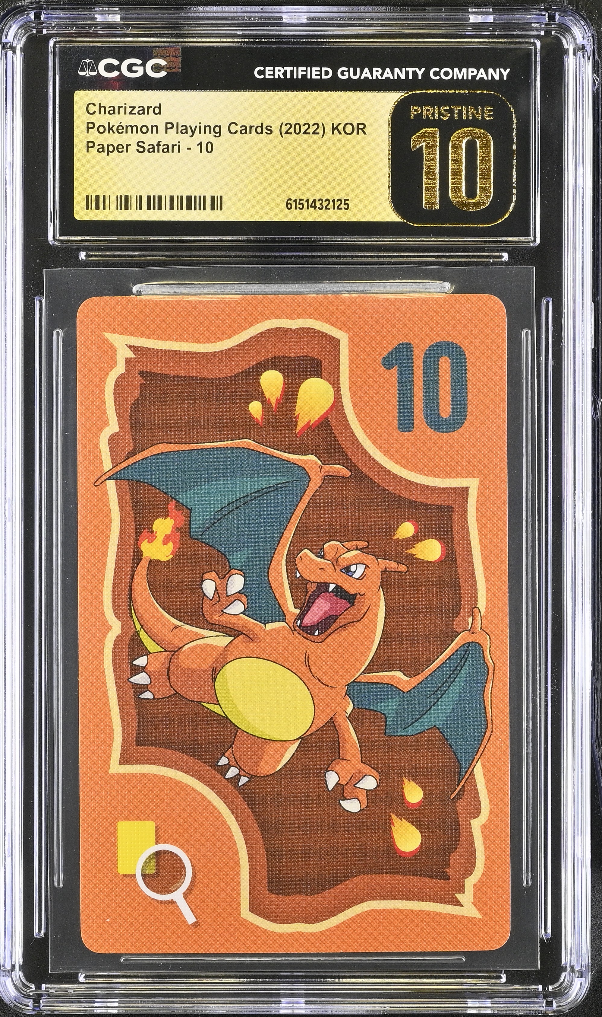 2022 Pokemon Playing Cards Paper Safari Charizard KOR