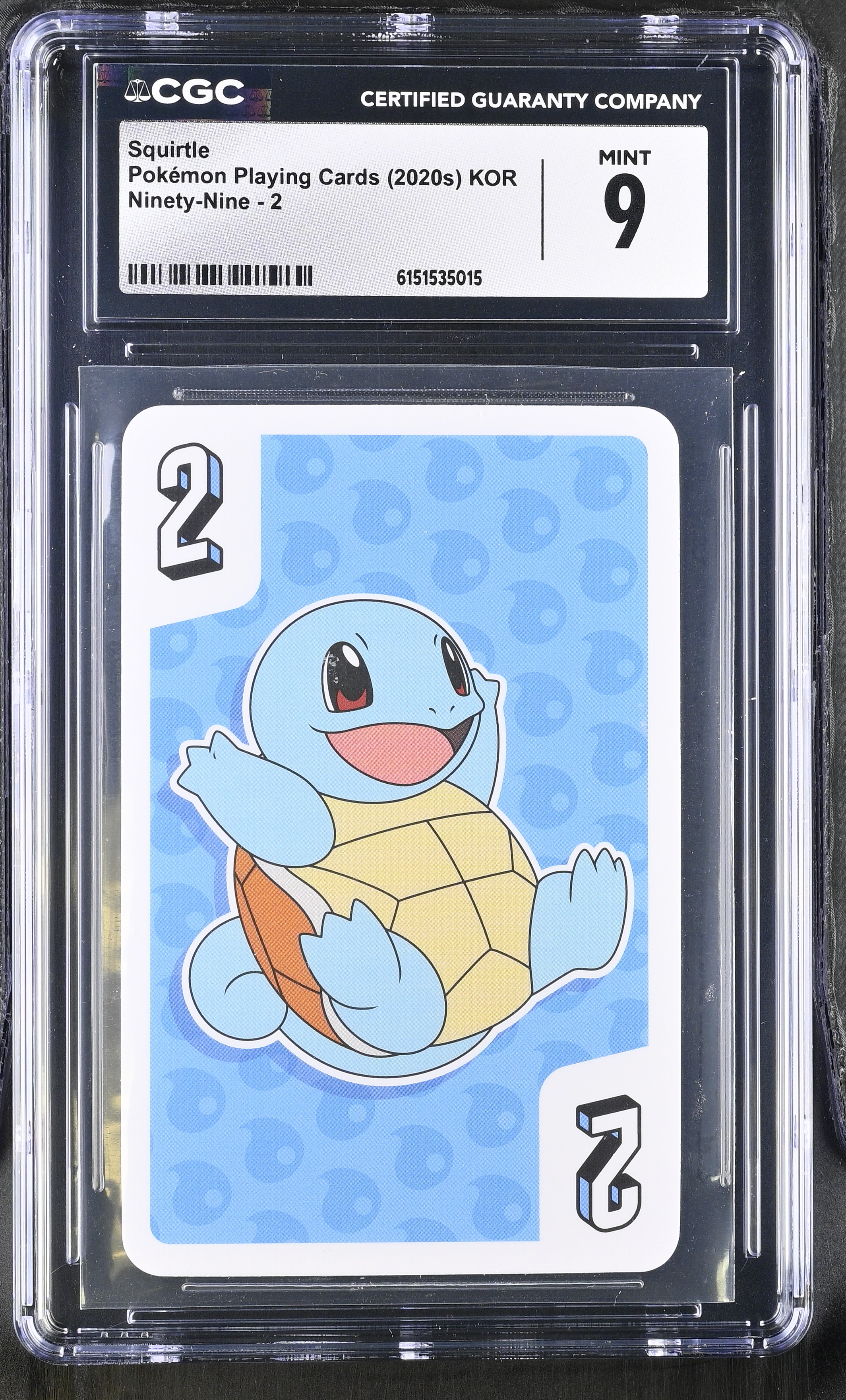 2020 Pokemon Playing Cards Ninety-Nine Squirtle KOR