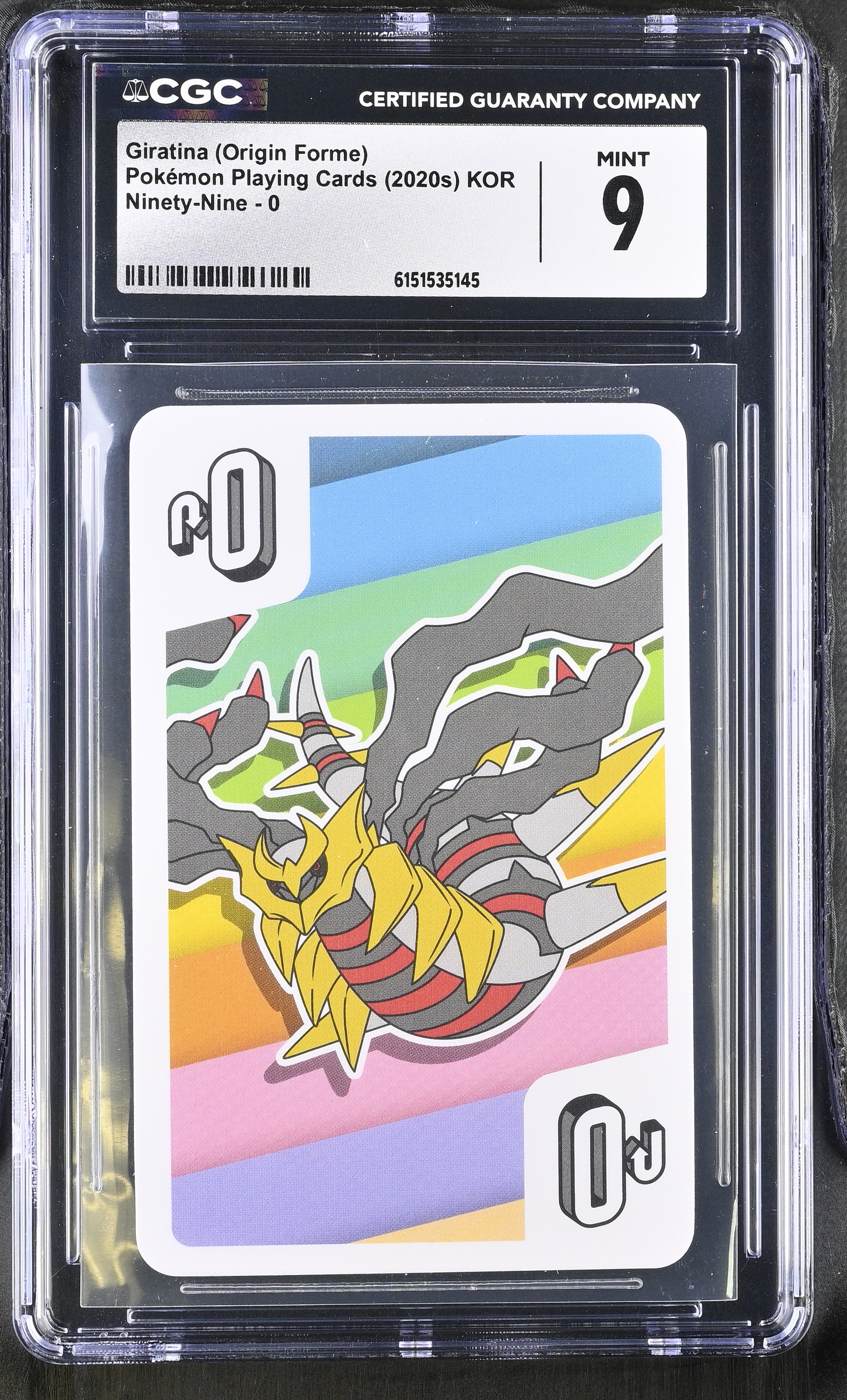 2020 Pokemon Playing Cards Ninety-Nine Giratina (Origin Forme) KOR