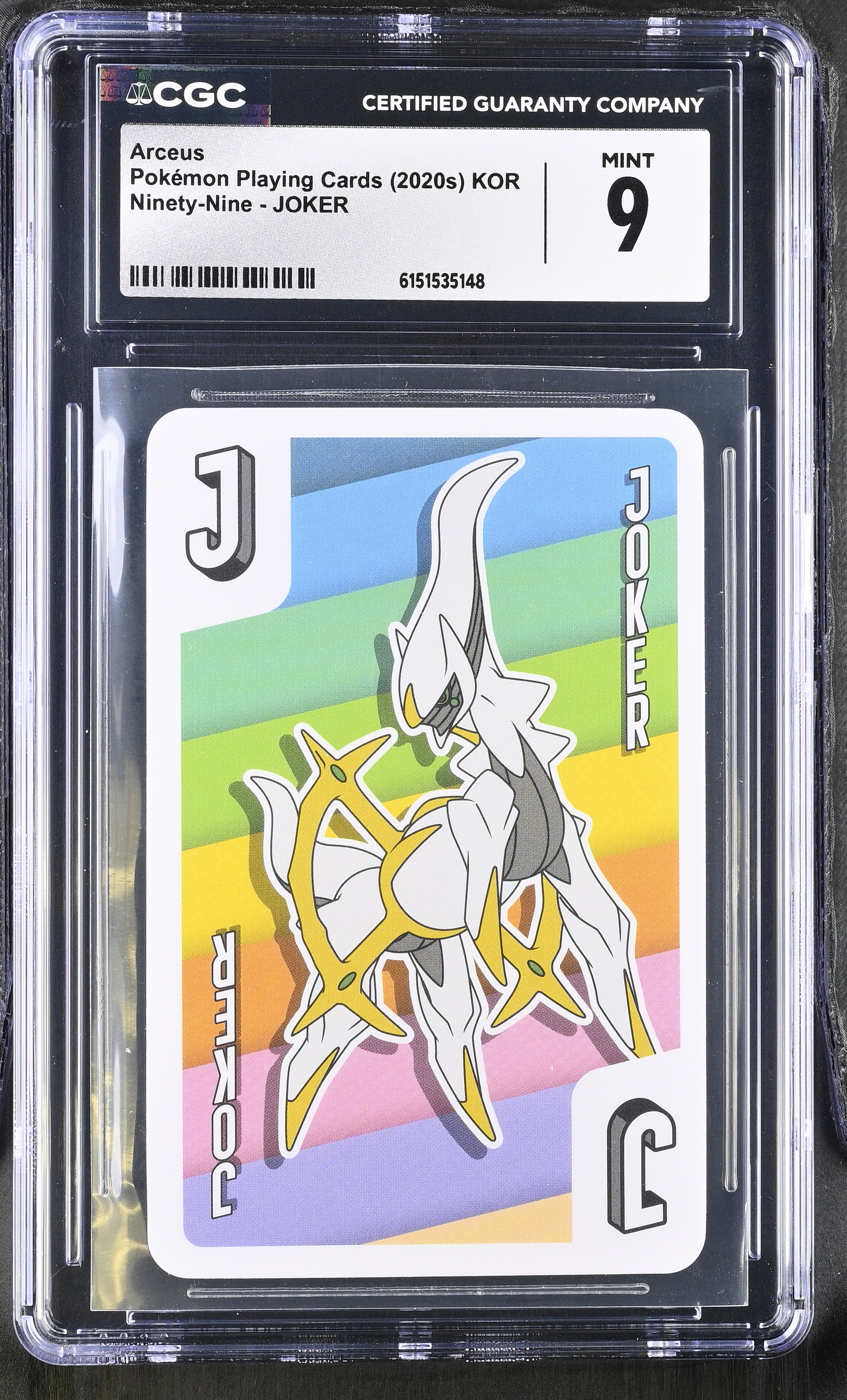2020 Pokemon Playing Cards Ninety-Nine Arceus KOR