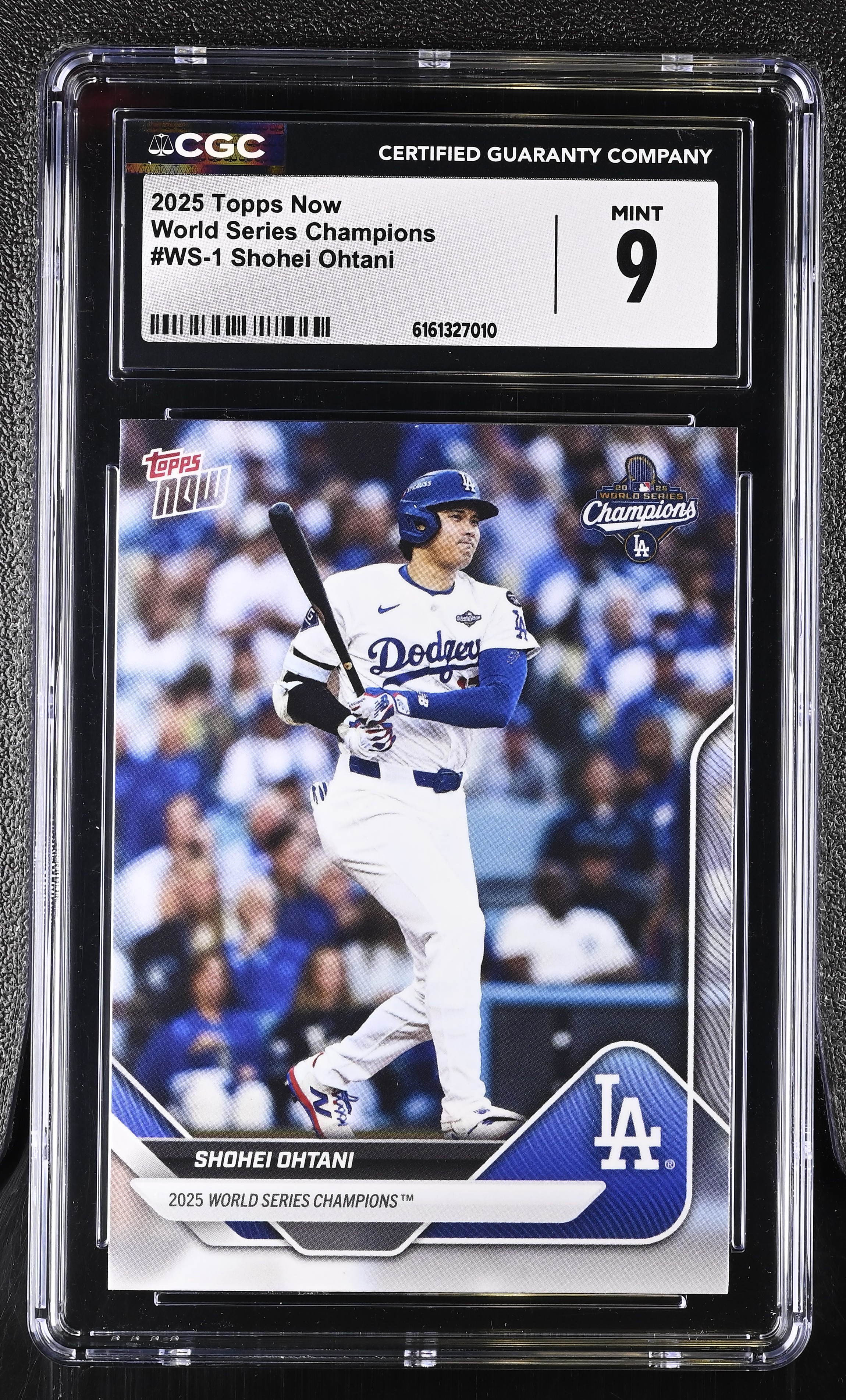 2025 Topps Now World Series Champions Shohei Ohtani