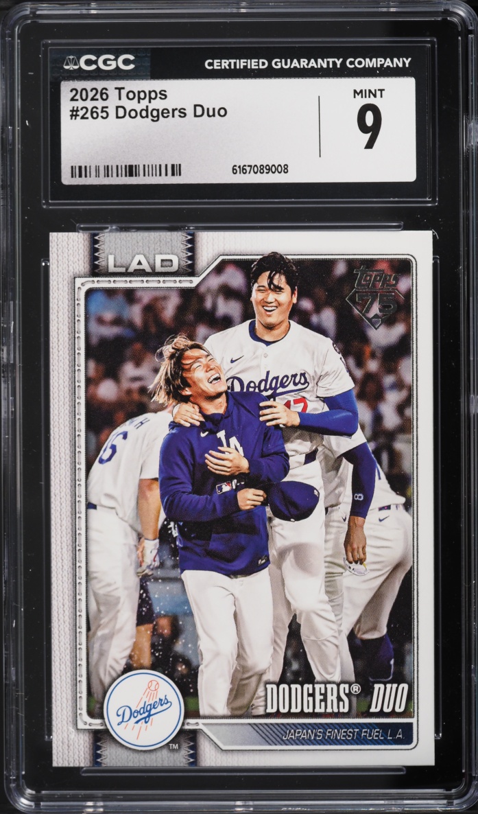 2026 Topps Dodgers Duo