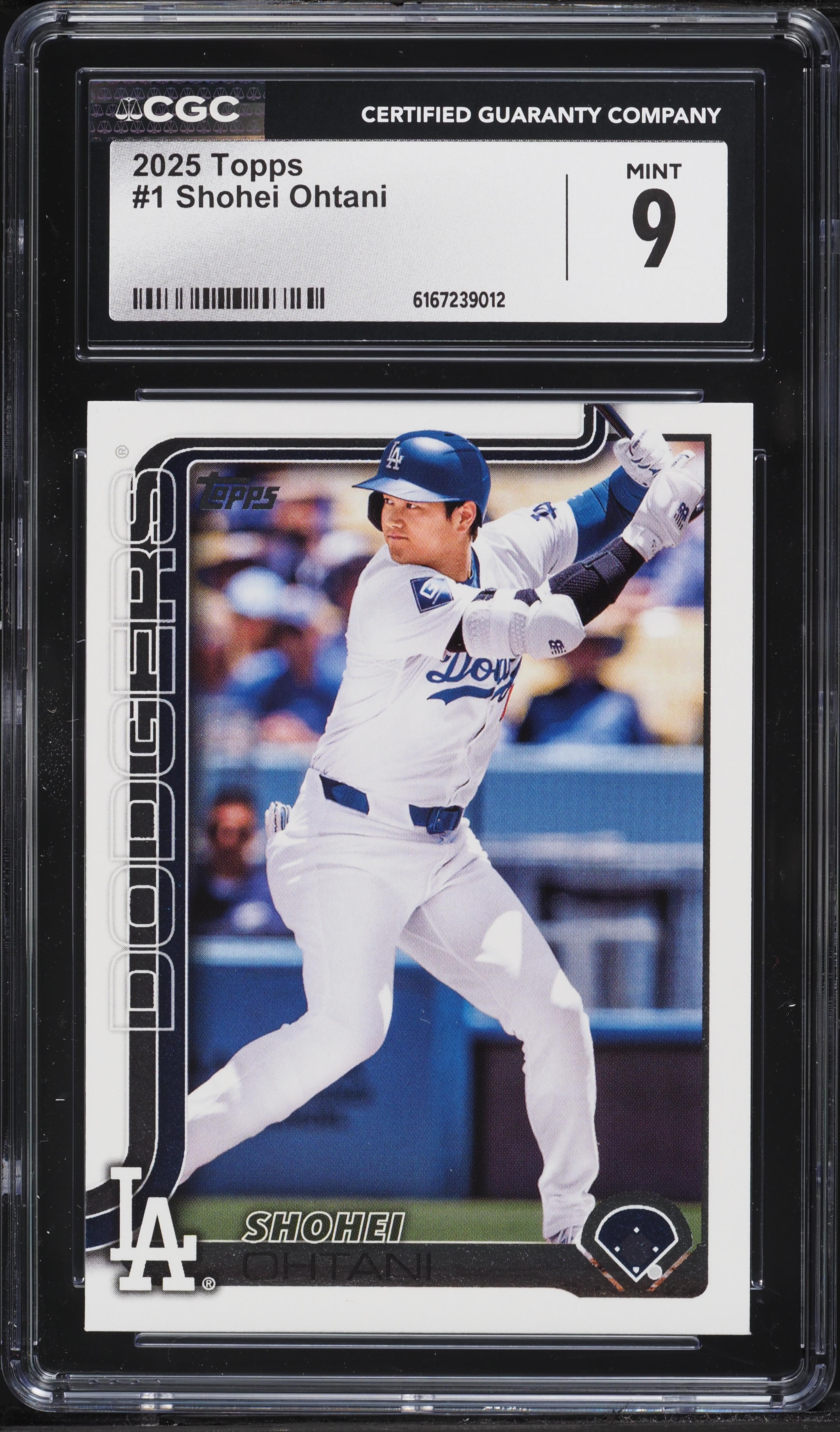 2025 Topps Shohei Ohtani #1 CGC 9 MINT
