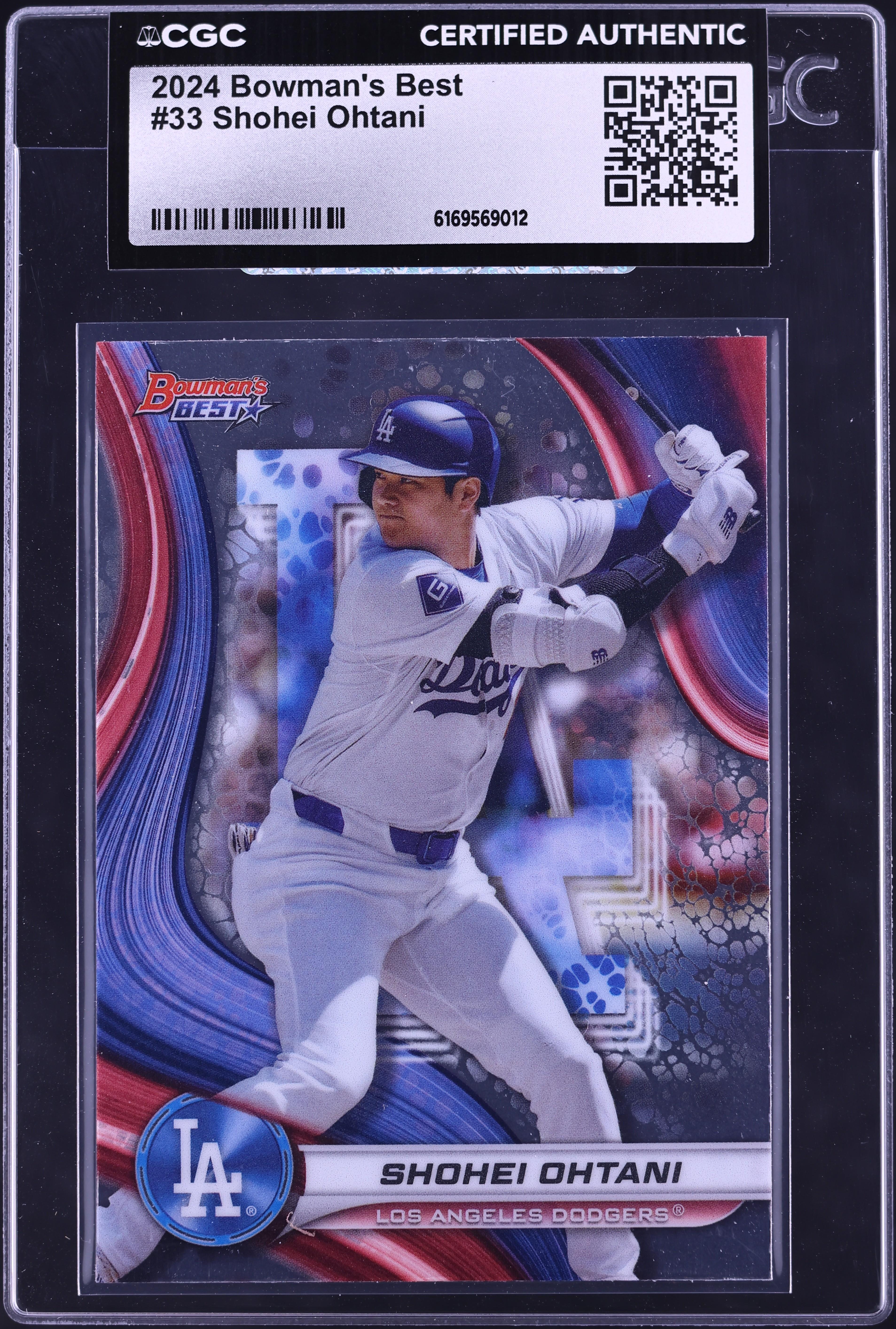 2024 Bowman's Best Shohei Ohtani #33 CGC AUTH