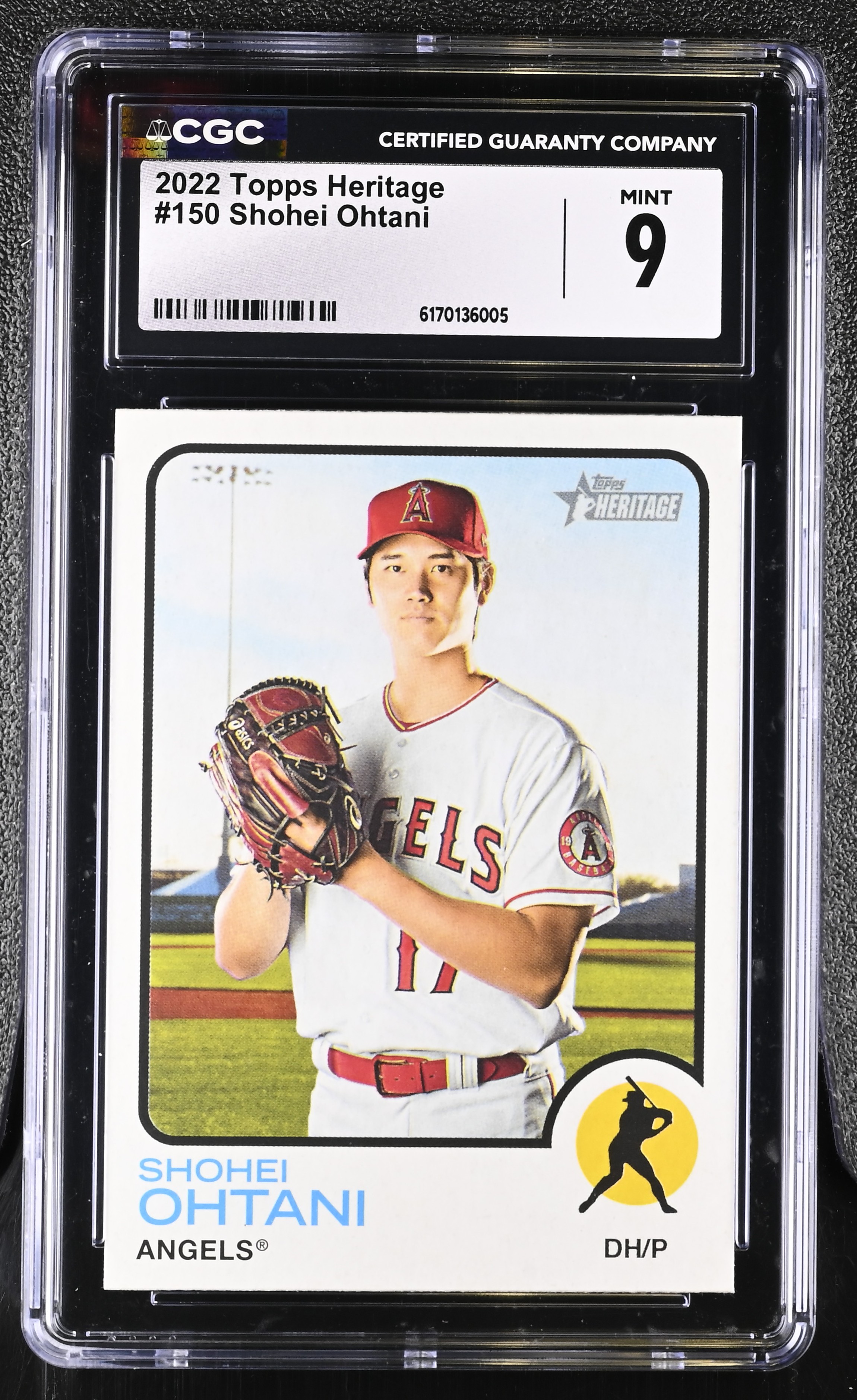 2022 Topps Heritage Shohei Ohtani