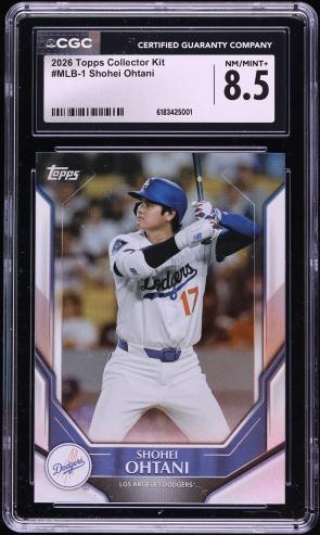 2026 Topps Collector Kit Shohei Ohtani #MLB-1 CGC 8.5 NM-MT+
