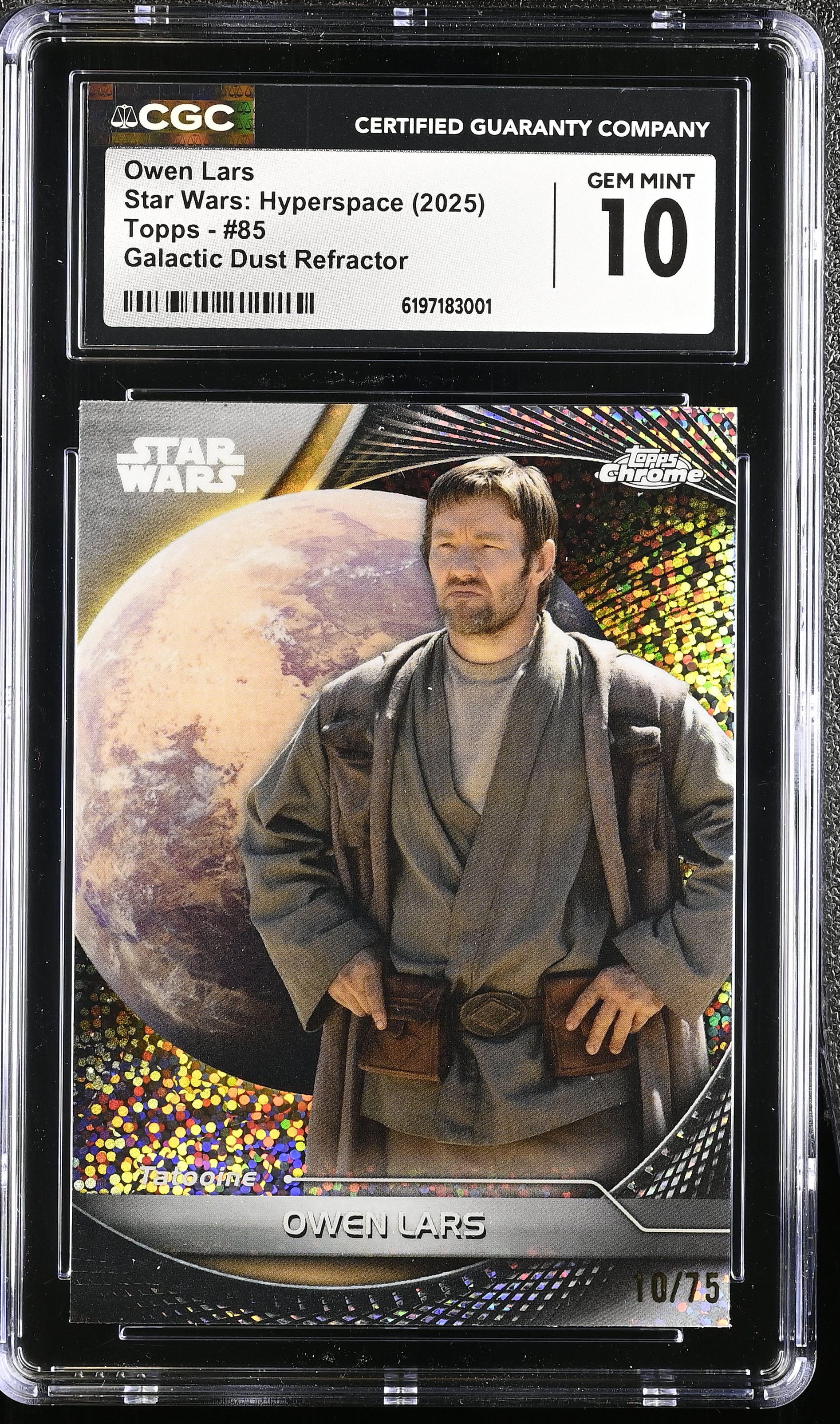 2025 Star Wars Star Wars: Hyperspace Owen Lars Galactic Dust Refractor