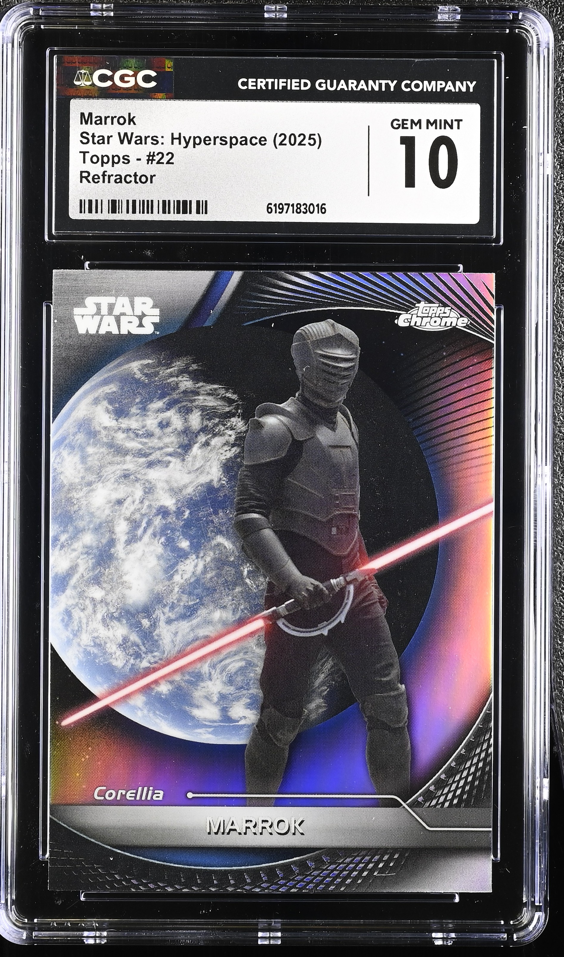 2025 Star Wars Star Wars: Hyperspace Marrok Refractor