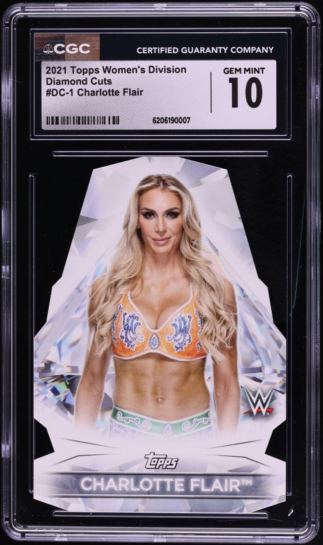 2021 Topps Topps Women's Division DC Charlotte Flair Diamond Cuts