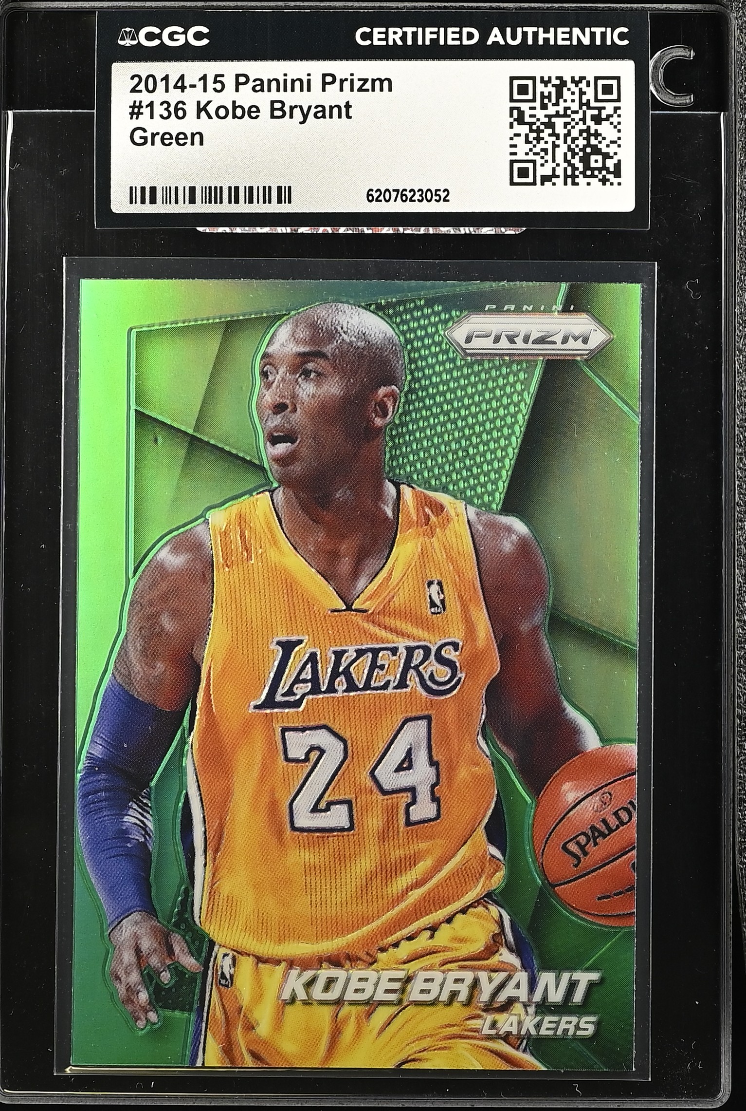 2014-15 Panini Prizm Kobe Bryant Green