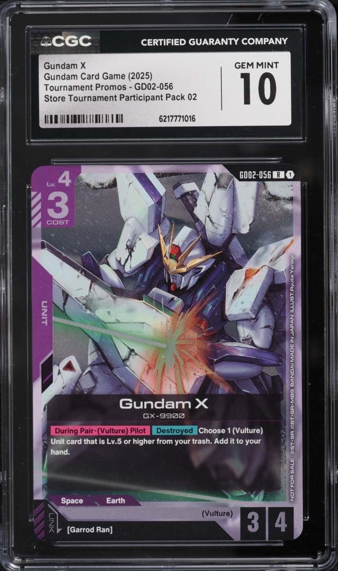 2025 Bandai Store Tournament Participant Pack 02 Gundam Gundam X