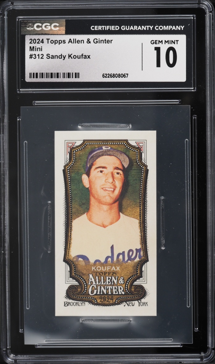2024 Topps Topps Allen & Ginter Sandy Koufax Mini