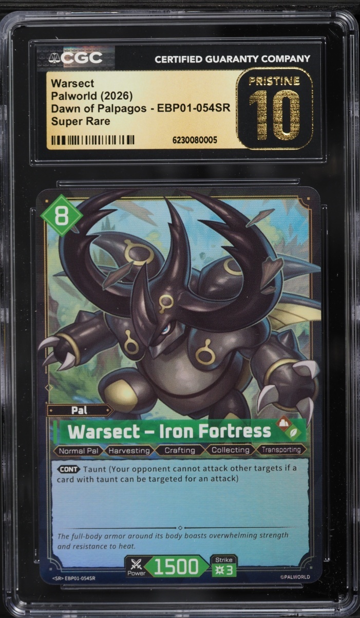 2026 Palworld Official Card Game Dawn of Palpago Warsect
