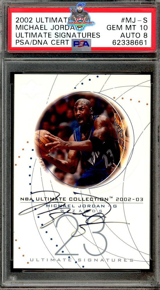 2002 Ultimate Collection Signature Michael Jordan #MJS