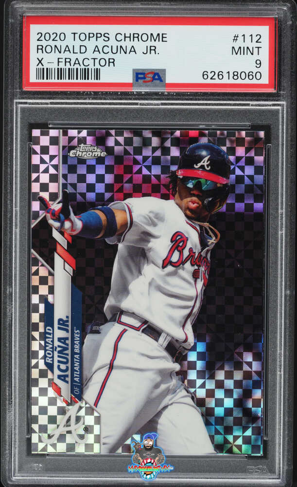 2020 Topps Chrome Xfractor Ronald Acuna Jr. #112