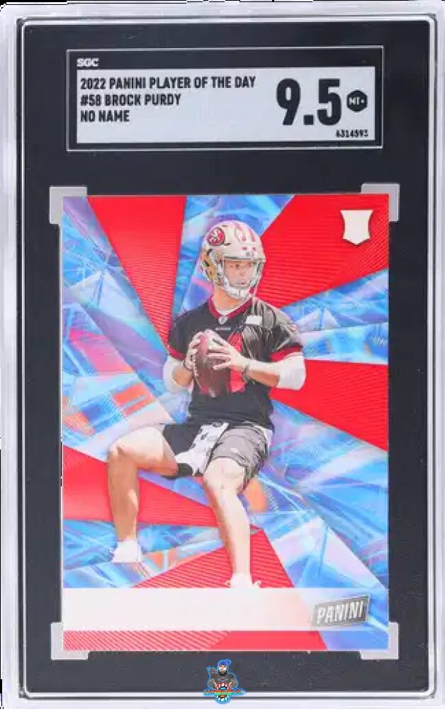 2022 Panini Player of the Day No Name Brock Purdy #58