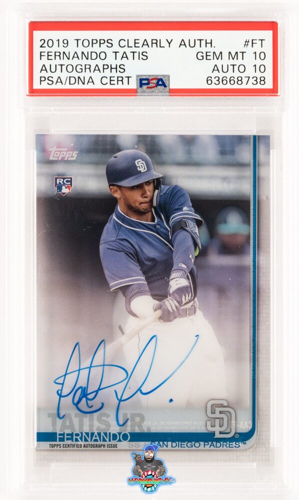 2019 Topps Clearly Authentic Autograph Fernando Tatis Jr. #CAAFT