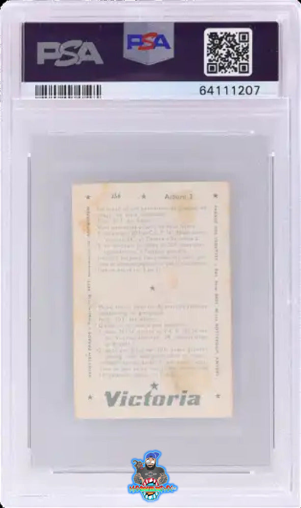 Back of 1967 Victoria Vedetten Parade-Album 2 Pele #356
