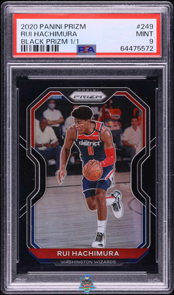 2020 Panini Prizm Black Prizm Rui Hachimura #249 /1