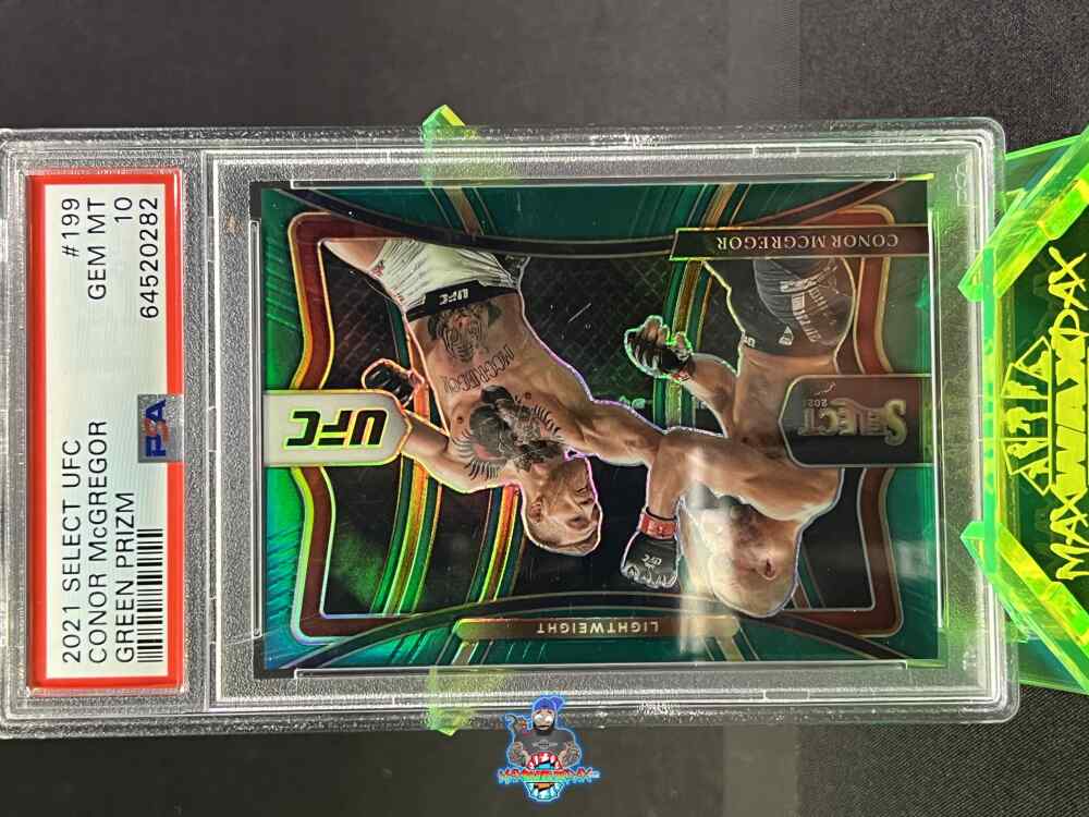 2021 Panini Select UFC Prizms Green Conor Mcgregor #199 /5