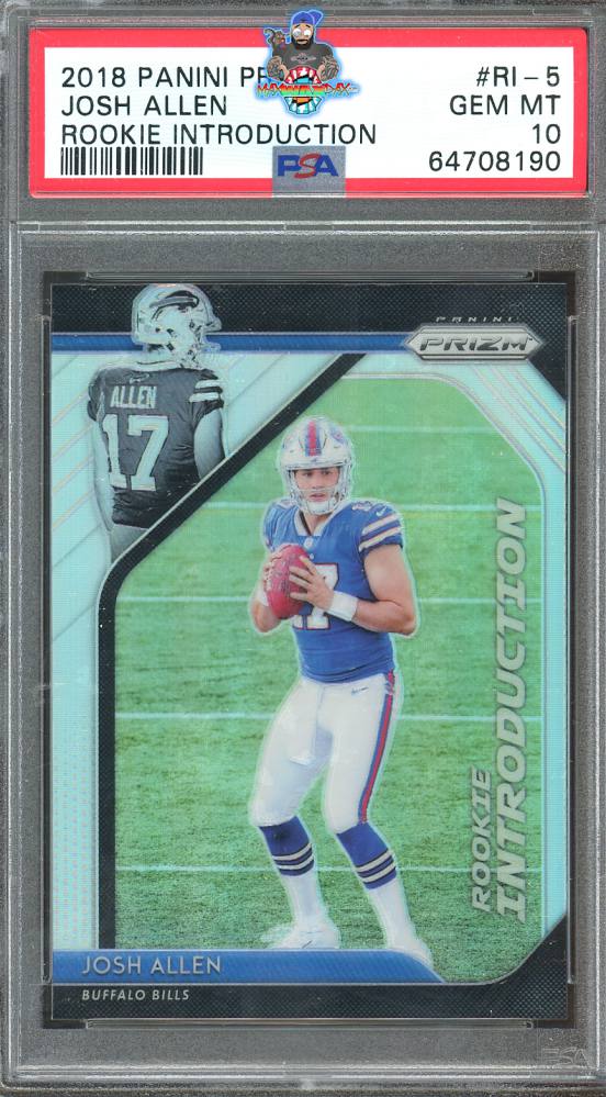 2018 Panini Prizm Rookie Introduction Josh Allen #RI-5