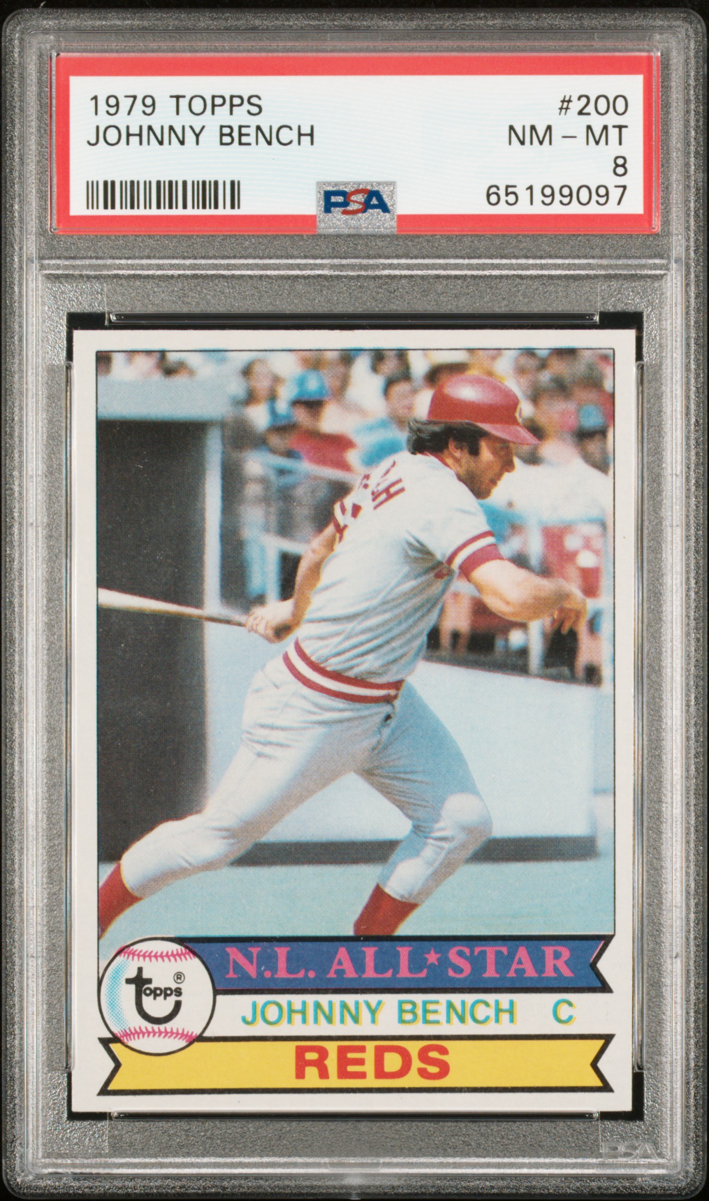 1979 Topps Johnny Bench #200