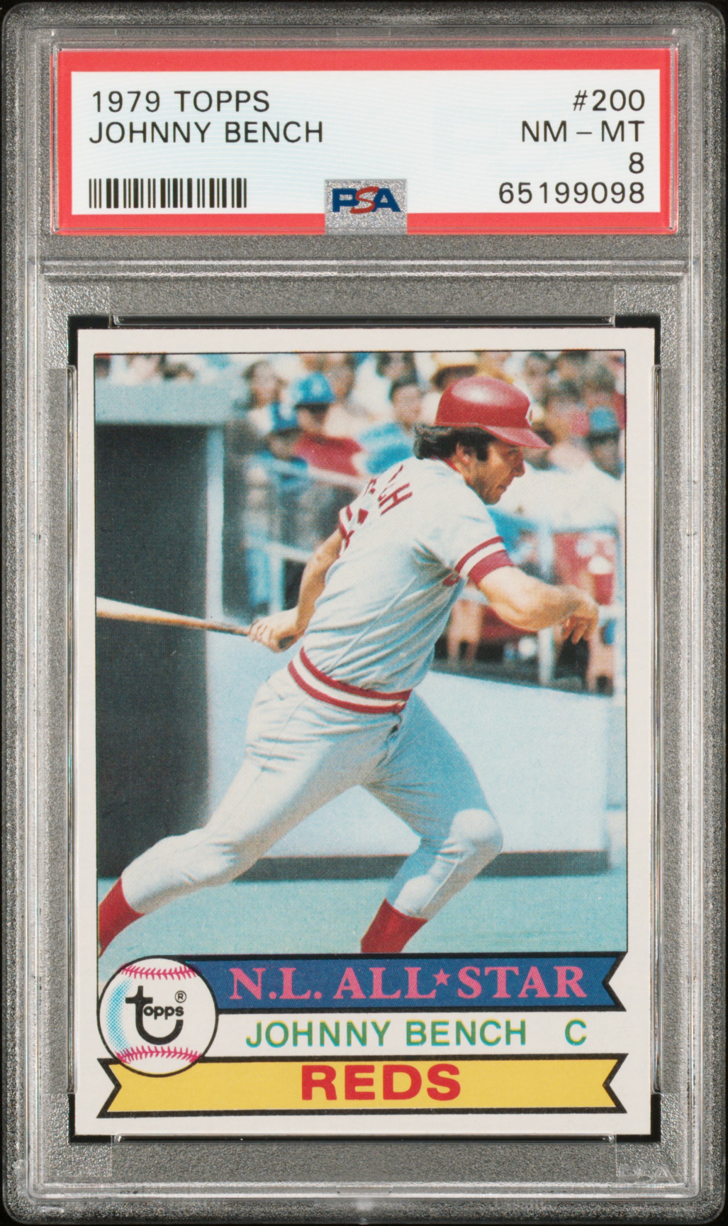 1979 Topps Johnny Bench #200