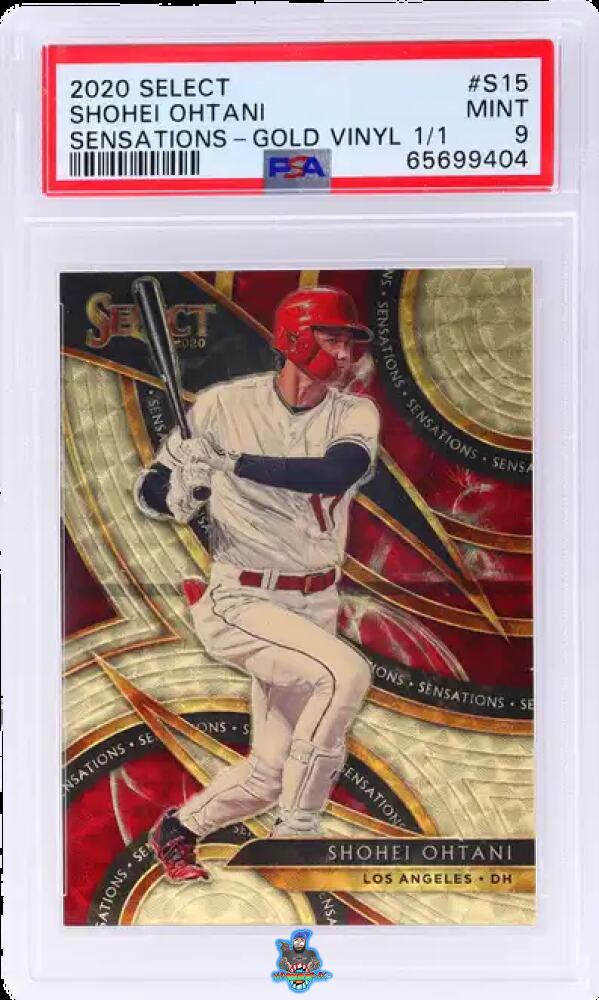 2020 Panini Select Sensations Gold Vinyl Shohei Ohtani #15 /1