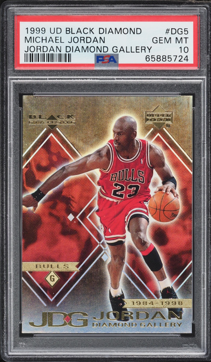 1999 Black Diamond Jordan Diamond Gallery Michael Jordan #DG5