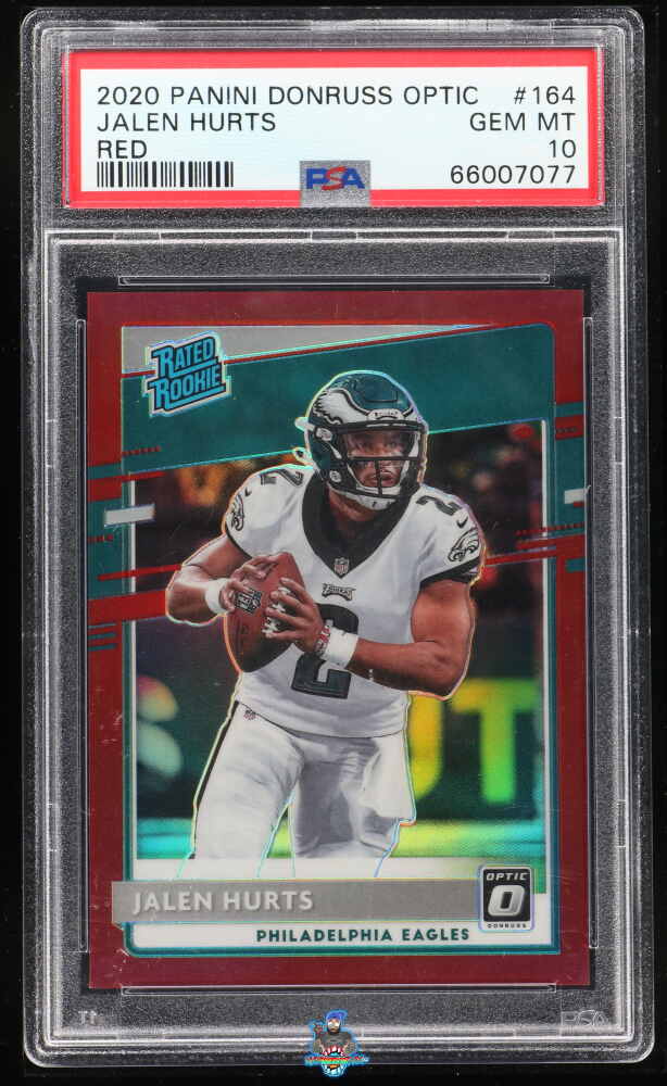 2020 Donruss Optic Rated Rookie Red Jalen Hurts #164 /99