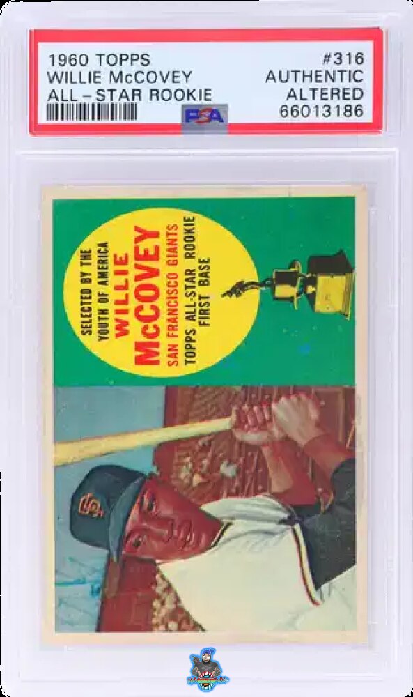 1960 Topps All Star Rookie Willie Mccovey #316