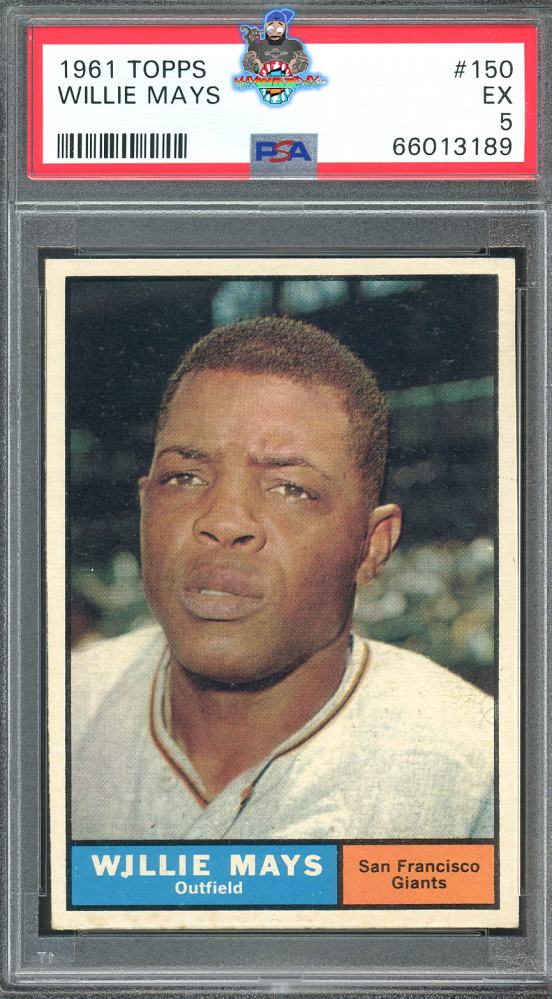 1961 Topps Willie Mays #150