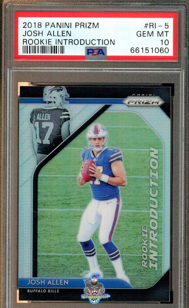 2018 Panini Prizm Rookie Introduction Josh Allen #RI-5