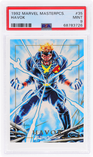 1992 Marvel Masterpieces Havok #35
