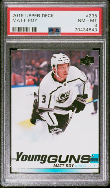 2019 Upper Deck Young Guns Matt Roy #235