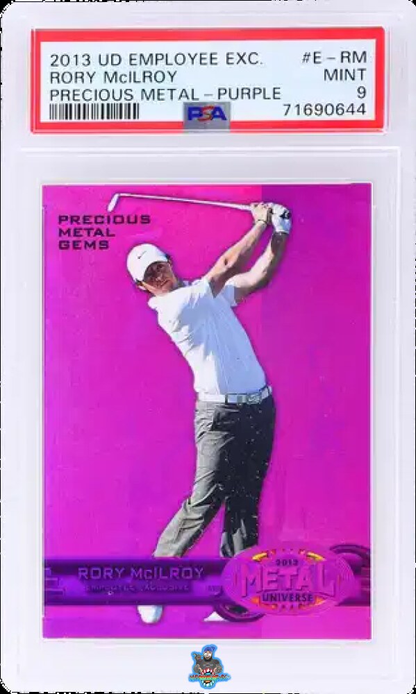 2013 Upper Deck Employee Exclusive Precious Metal Gems Purple Rory Mcilroy #ERM /125