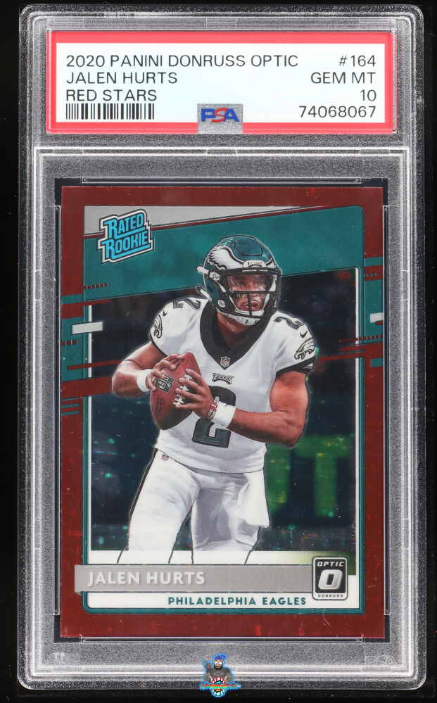 2020 Donruss Optic Rated Rookie Red Stars Jalen Hurts #164