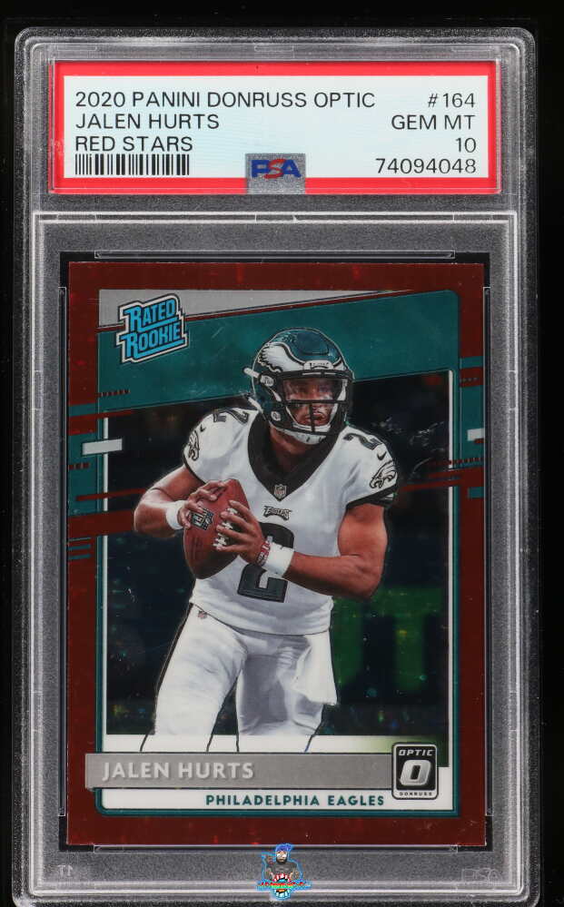 2020 Donruss Optic Rated Rookie Red Stars Jalen Hurts #164