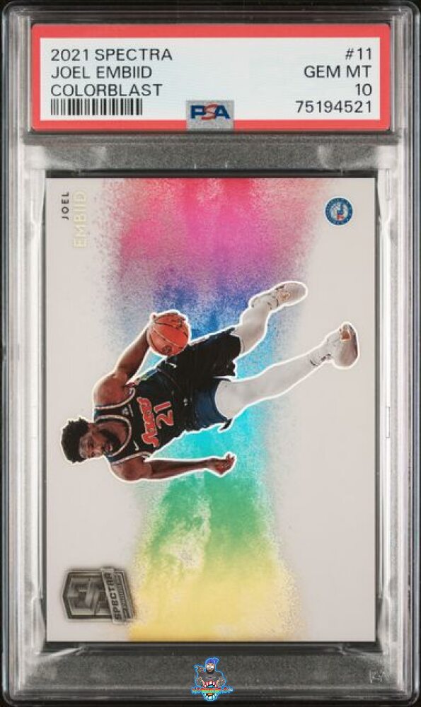 2021 Panini Spectra Color Blast Joel Embiid #11